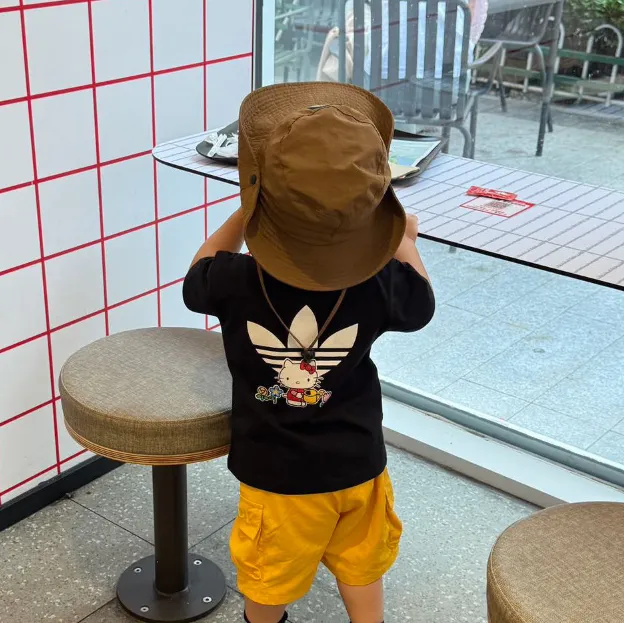 【90-150cm+親サイズ】売り切れ必至 カートゥーン 可愛い 合わせやすい 親子ペア 半袖 Ｔシャツ
