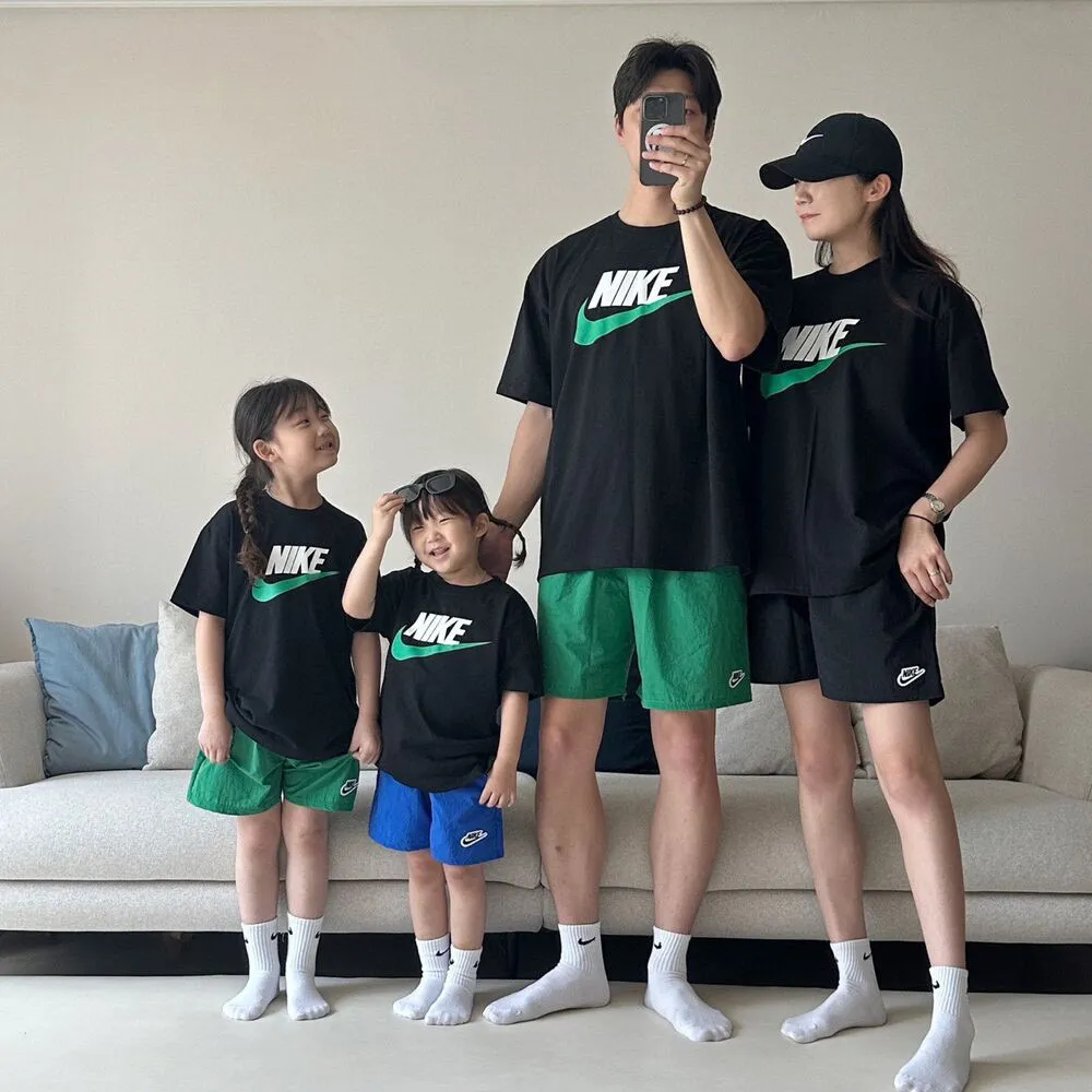 【90-160cm+親サイズ】好感度100％  大人気 カジュアル 着やすい 親子ペア 半袖 Ｔシャツ