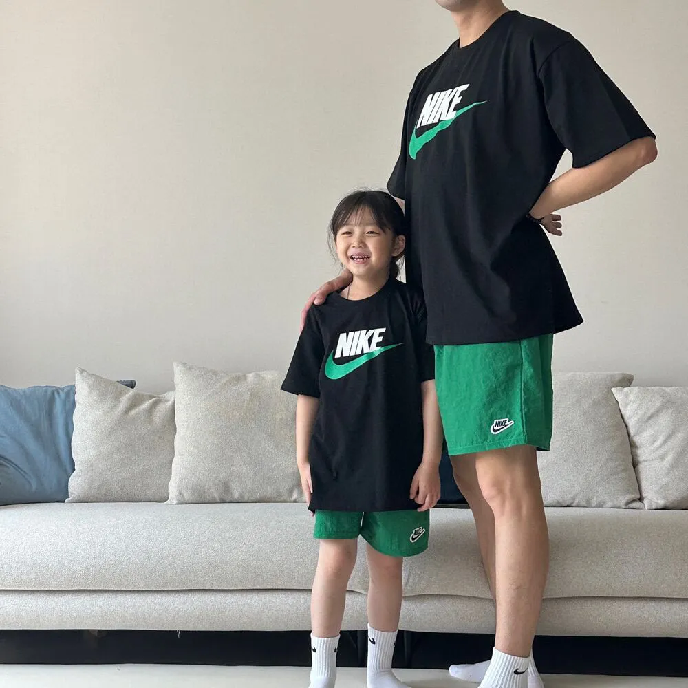【90-160cm+親サイズ】好感度100％  大人気 カジュアル 着やすい 親子ペア 半袖 Ｔシャツ