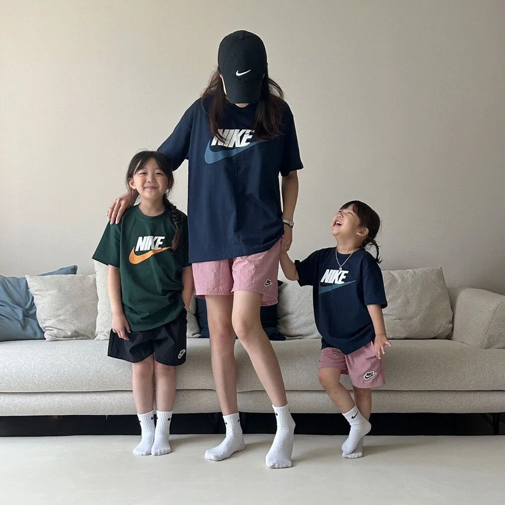 【90-160cm+親サイズ】好感度100％  大人気 カジュアル 着やすい 親子ペア 半袖 Ｔシャツ