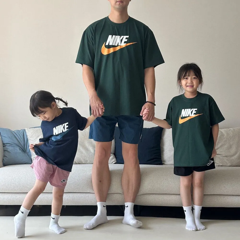 【90-160cm+親サイズ】好感度100％  大人気 カジュアル 着やすい 親子ペア 半袖 Ｔシャツ