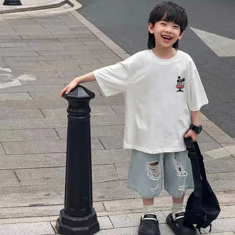 【90-160cm】人気上昇中 大活躍 トレンド  動きやすさ抜群 男の子 半袖 Ｔシャツ