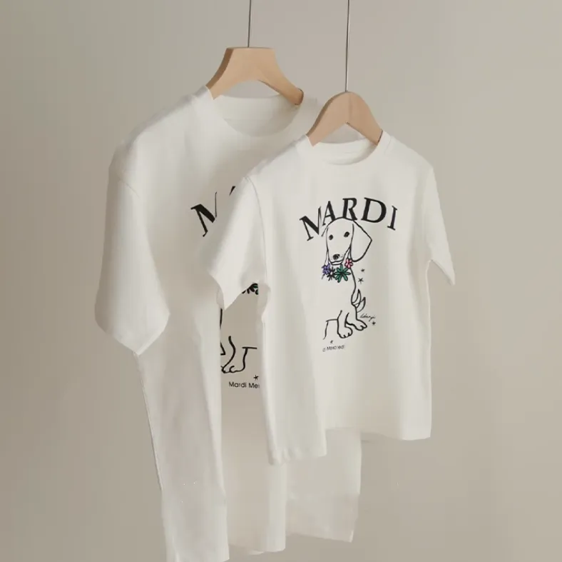 【90-150cm+親サイズ】好感度UP 売れ筋 合わせやすい カジュアル 親子ペア 半袖 Ｔシャツ