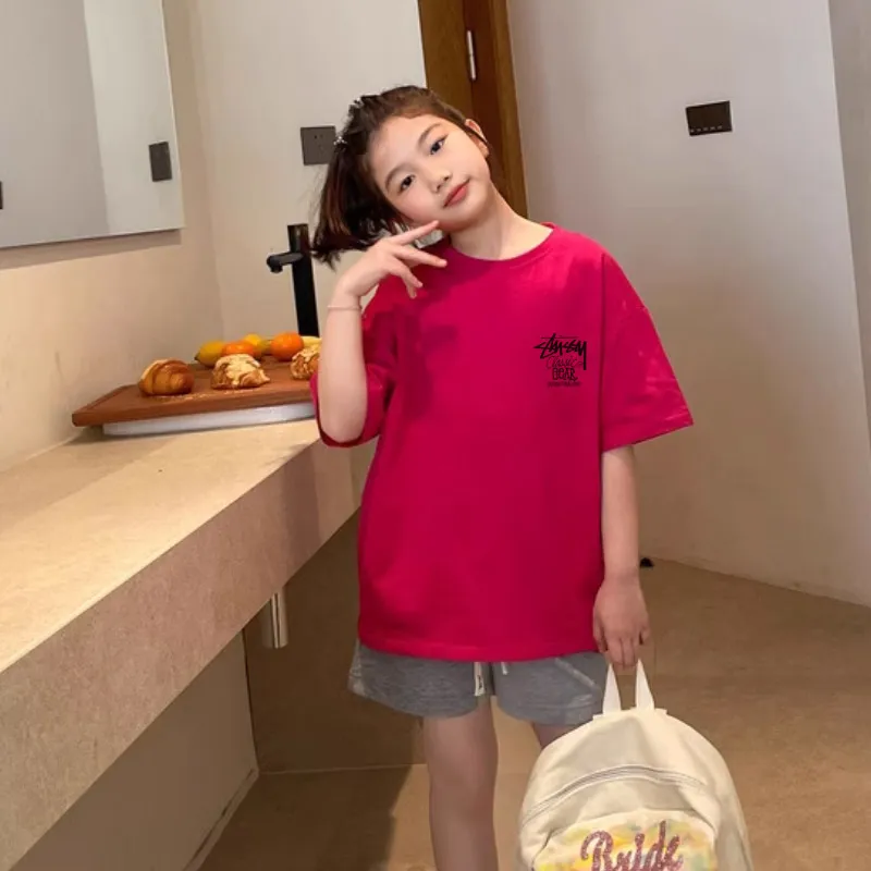 【90-160cm】元気いっぱい 売れ筋 おしゃれ トレンド 合わせやすい 女の子 半袖 Ｔシャツ