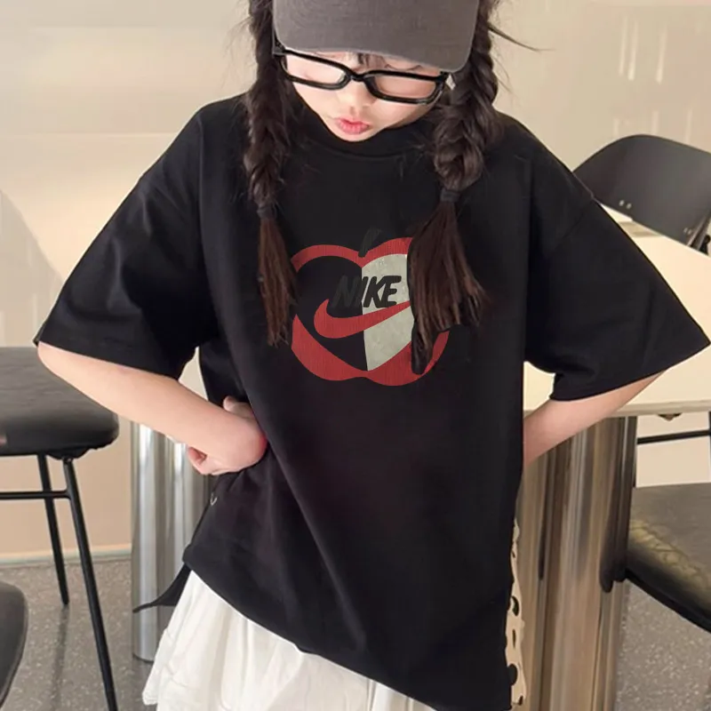 【90-160cm】トレンド感満点 爆売れ中 おしゃれ トレンド 女の子 半袖 Ｔシャツ
