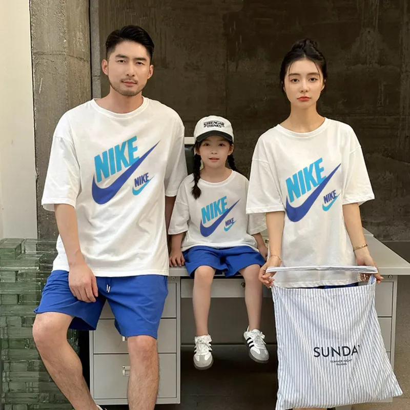 【90-160cm+親サイズ】人気上昇中 爆売れ中 カジュアル プリント 着やすい 半袖 Ｔシャツ