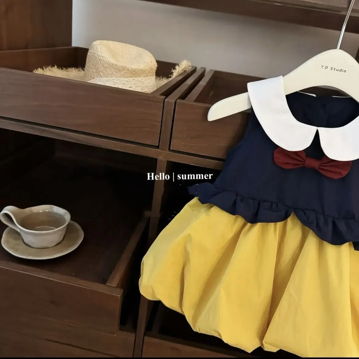 【80-130cm】オシャレ度高め 大注目 スウィート プリンセス 可愛い 女の子 ワンピース