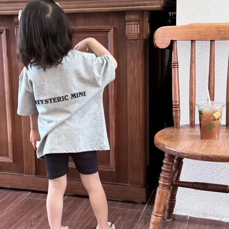 【90-160cm】絶対後悔しない 大人気 プリント カジュアル トレンド 女の子 半袖 Ｔシャツ