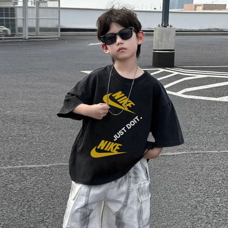 【90-160cm】リラックス感ある 大人気 カジュアル かっこいい 男の子 半袖 Ｔシャツ