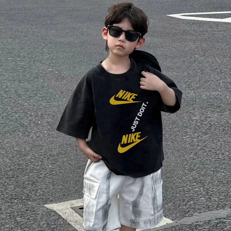 【90-160cm】リラックス感ある 大人気 カジュアル かっこいい 男の子 半袖 Ｔシャツ