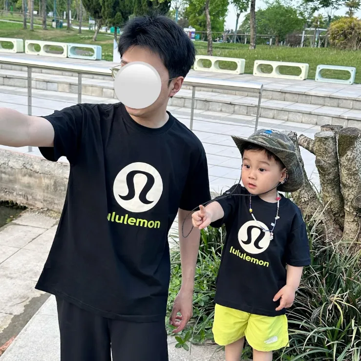 【90-160cm+親サイズ】目を奪われる 着回し最強 合わせやすい トレンド 半袖 Ｔシャツ