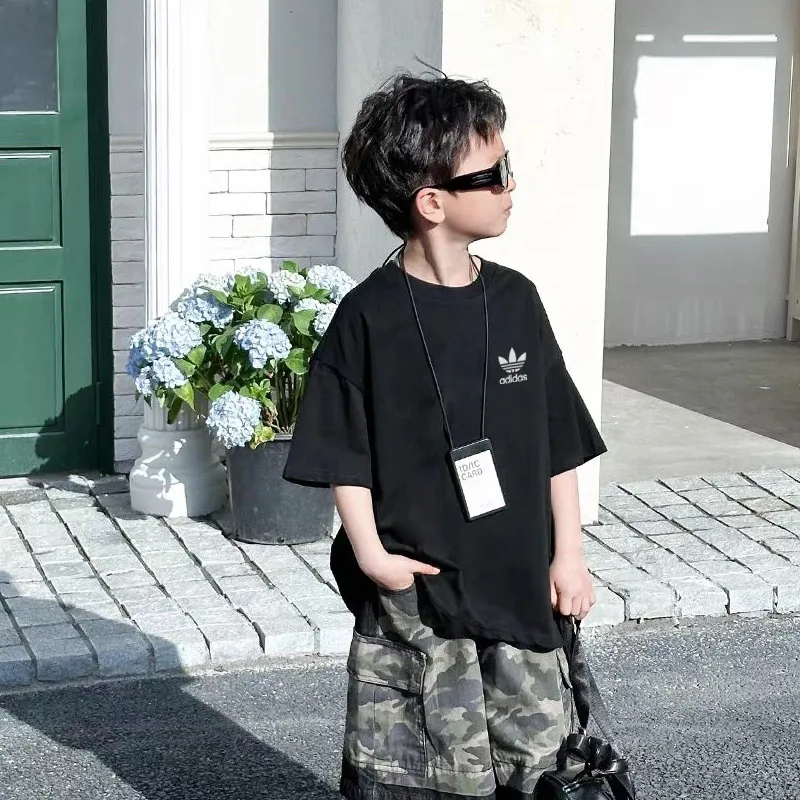 【90-160cm】存在感抜群 大活躍 トレンド カジュアル 着やすい 男の子 半袖 Ｔシャツ