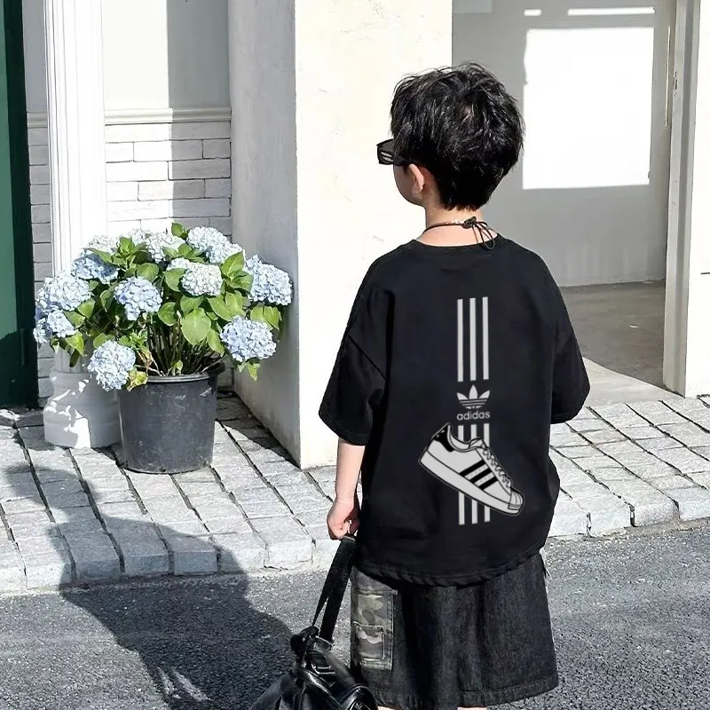 【90-160cm】存在感抜群 大活躍 トレンド カジュアル 着やすい 男の子 半袖 Ｔシャツ