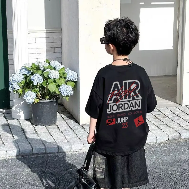 【90-160cm】着回し力抜群 大人気 トレンド カジュアル 合わせやすい 男の子 半袖 Ｔシャツ