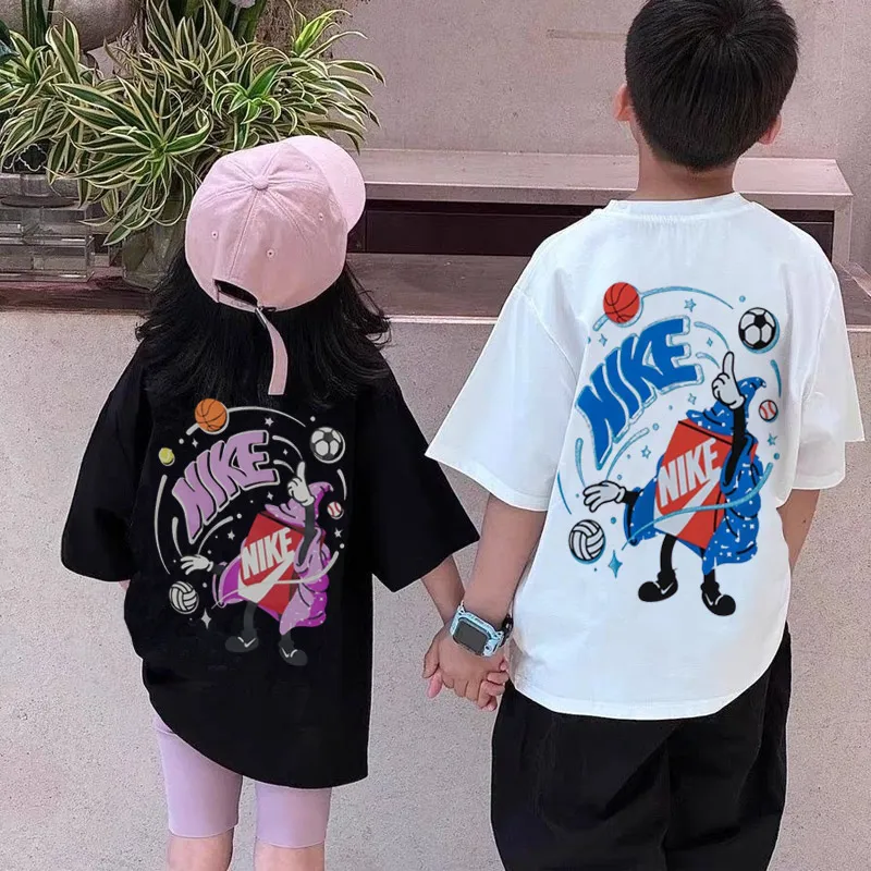 【90-160cm】元気いっぱい 売れ筋  カジュアル トレンド 着やすい 男女限らず 半袖 Ｔシャツ