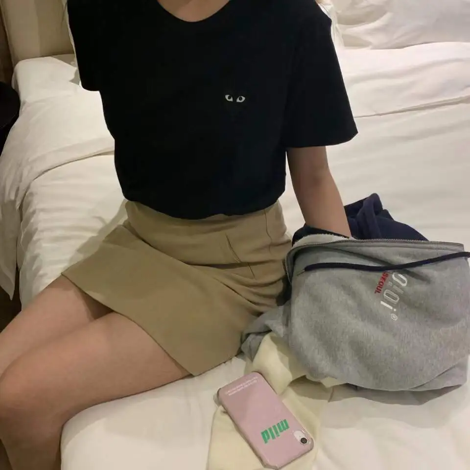 【80-150cm+親サイズ】好感度100％  大人気  シンプル トレンド 親子ペア 半袖 Ｔシャツ