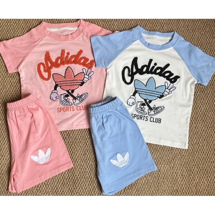 【80-130cm】二点セット オシャレ度高め 大人気 カジュアル 快適 半袖Ｔシャツ＋ショートパンツ セット