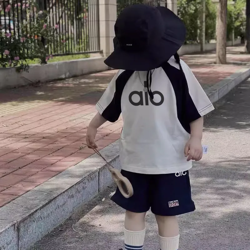 【100-150cm】二点セット 存在感抜群 爆売れ中  トレンド  半袖Ｔシャツ＋ショートパンツ セットアップ