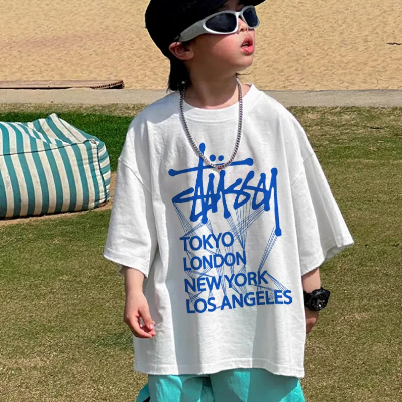 【90-160cm】存在感アップ  大人気  カジュアル 着やすい 男の子 半袖 Ｔシャツ