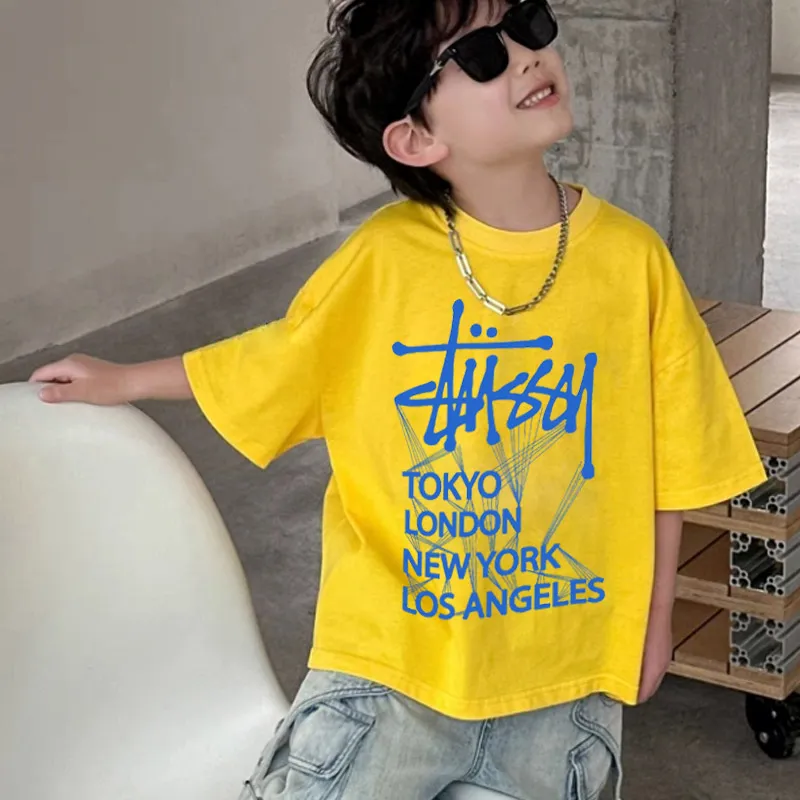【90-160cm】存在感アップ  大人気  カジュアル 着やすい 男の子 半袖 Ｔシャツ