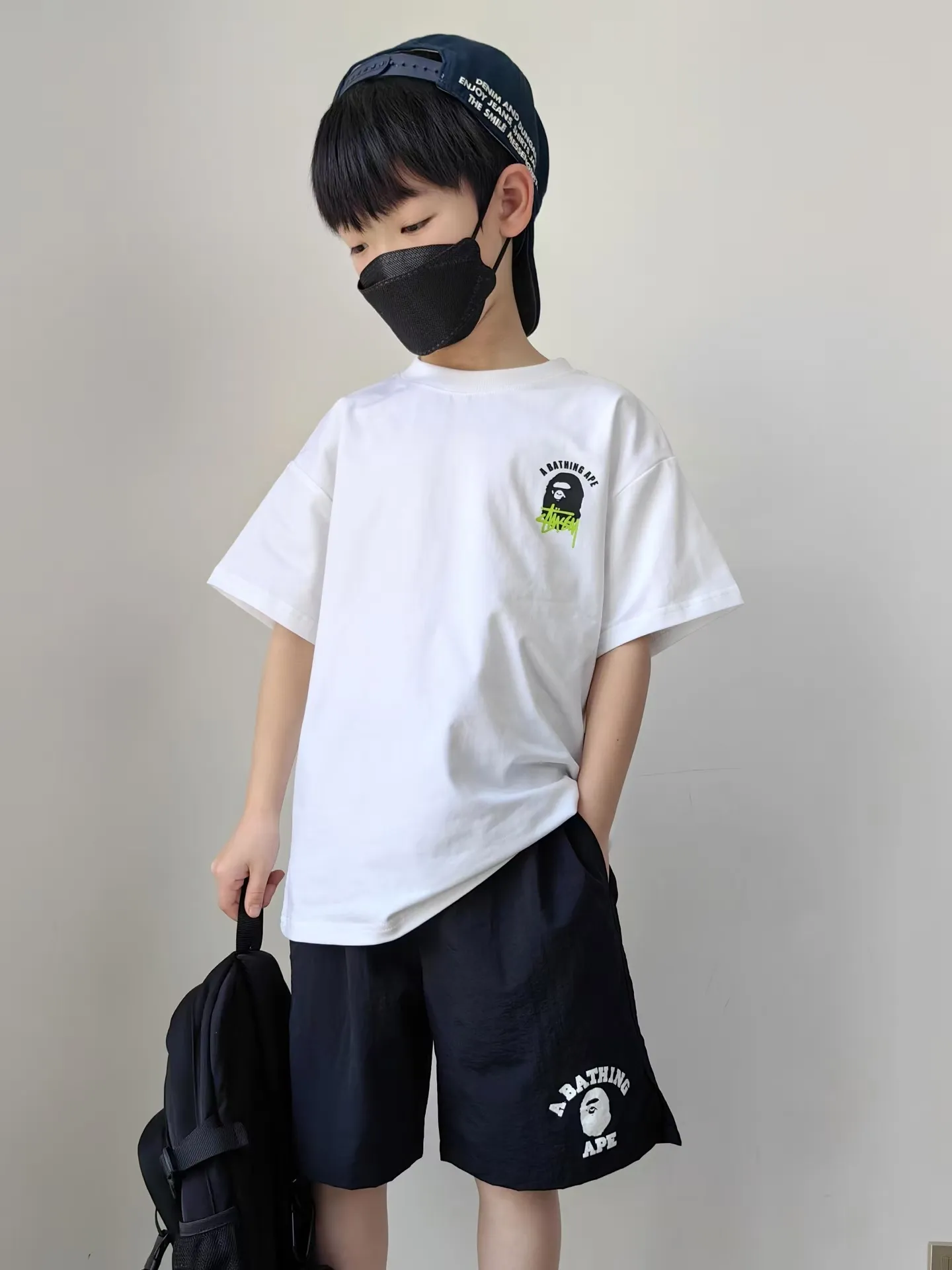 【90-160cm】元気いっぱい 注目度UP トレンド  カジュアル ゆったり 男の子 半袖 Ｔシャツ