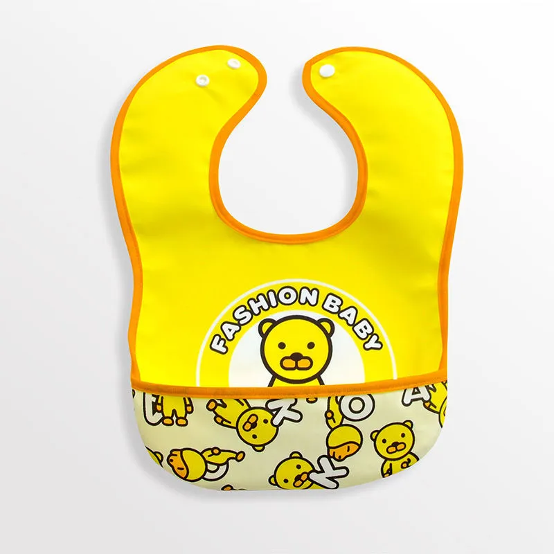 【激安1円！！】絶対見逃さないで 可愛い キャラクター柄 汚れ防止 防水加工 ベビー お食事スタイ