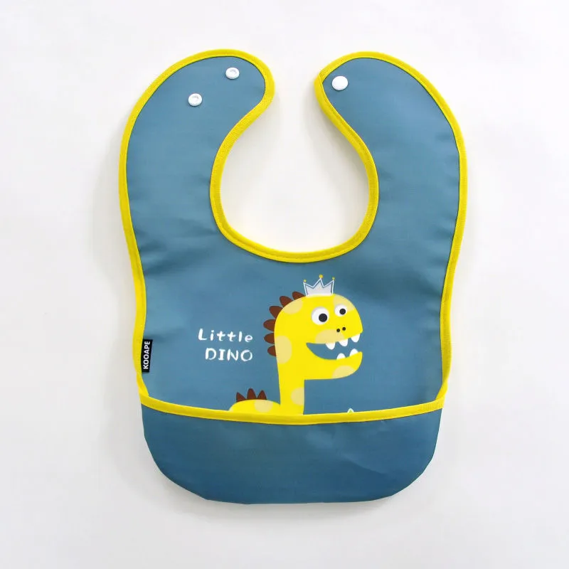 【激安1円！！】絶対見逃さないで 可愛い キャラクター柄 汚れ防止 防水加工 ベビー お食事スタイ