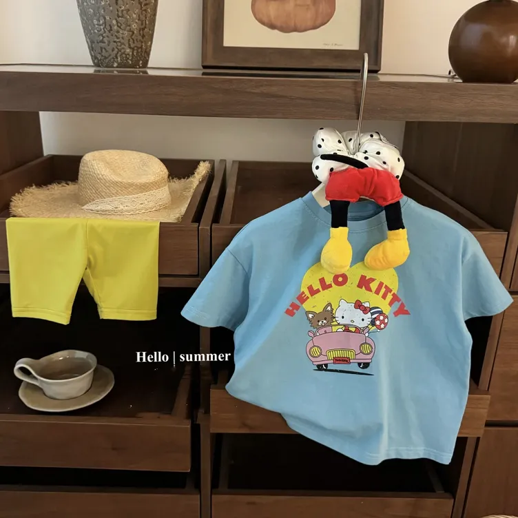 【80-140cm】絶対見逃さないで 大人気 カジュアル カートゥーン ゆったり 半袖 Ｔシャツ