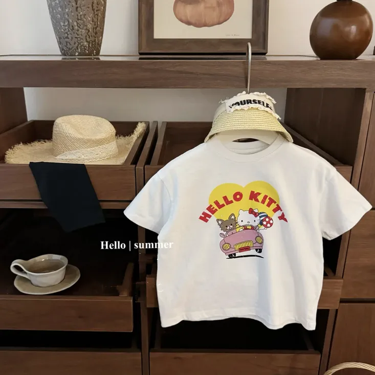 【80-140cm】絶対見逃さないで 大人気 カジュアル カートゥーン ゆったり 半袖 Ｔシャツ