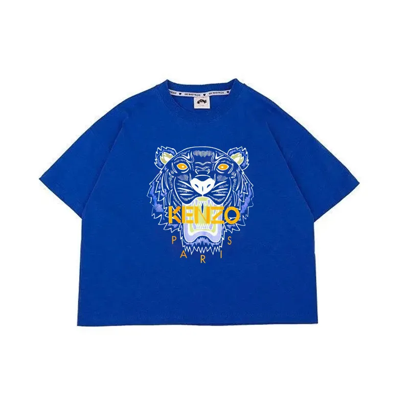 【90-160cm】リラックス感ある 大活躍 カジュアル 着やすい 虎柄 男の子 半袖 Ｔシャツ