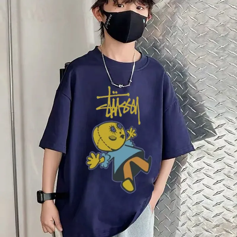 【90-160cm】着回し力抜群 売れ筋 カッコイイ 合わせやすい 男の子 半袖 Ｔシャツ