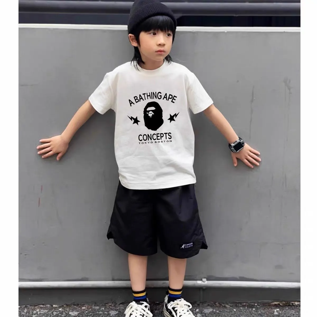 【90-160cm】着回し力抜群 大注目 カジュアル トレンド  男の子 半袖 Ｔシャツ
