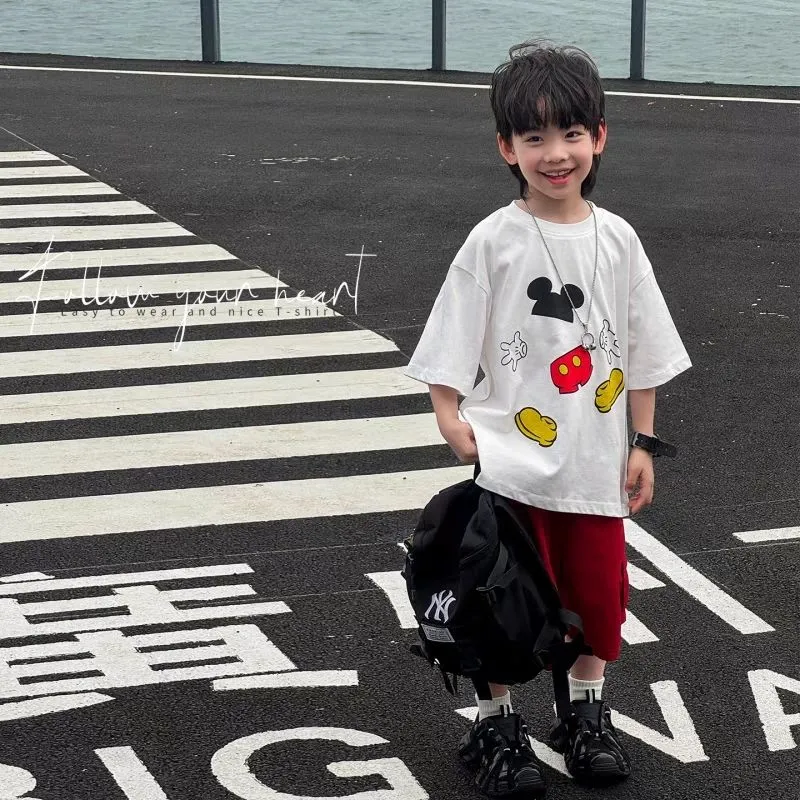 【90-160cm】売り切れ必至 爆売れ中 カジュアル 着やすい  男の子 半袖 Ｔシャツ