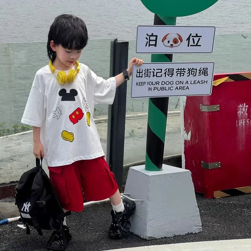 【90-160cm】売り切れ必至 爆売れ中 カジュアル 着やすい  男の子 半袖 Ｔシャツ