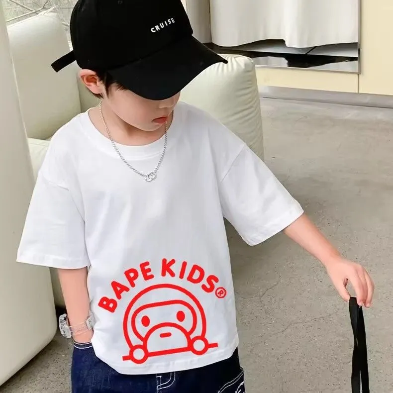 【90-160cm】着回し最強 爆売れ中 カジュアル トレンド  多色展開 半袖 Ｔシャツ