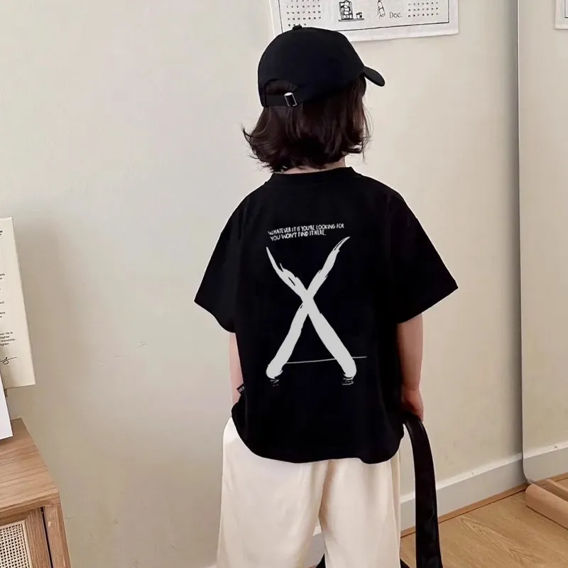 【90-160cm】トレンド感満点 売れ筋 カジュアル 合わせやすい 半袖 Ｔシャツ