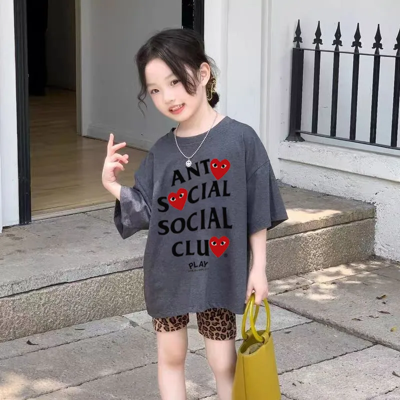 【90-160cm】元気いっぱい 大人気 おしゃれ 合わせやすい 女の子 半袖Ｔシャツ