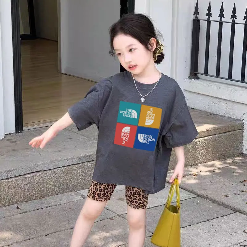 【90-160cm】取り入れたい 爆売れ中 トレンド  合わせやすい 女の子 半袖Ｔシャツ