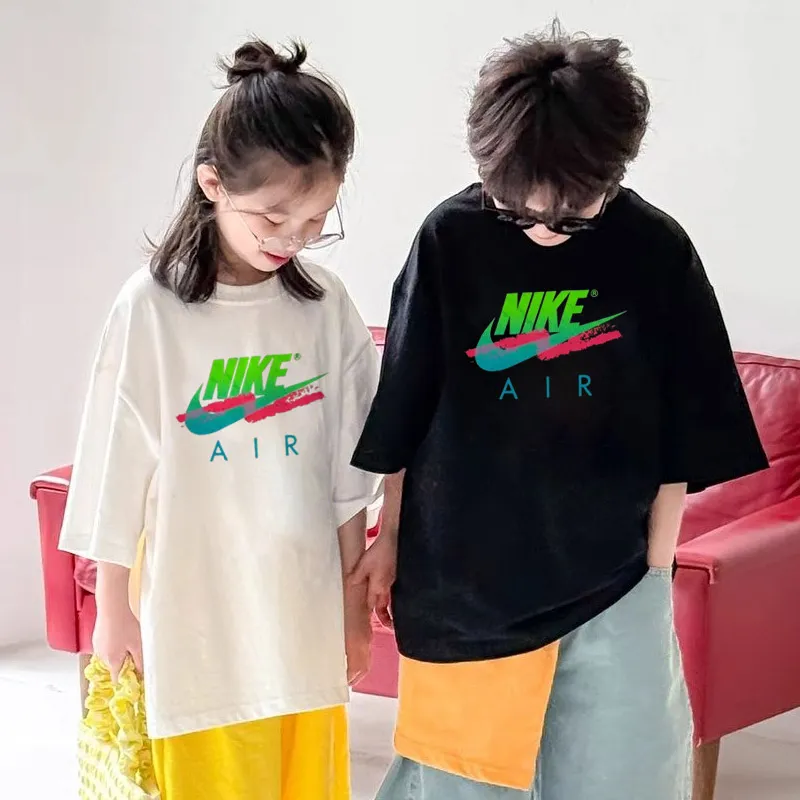 【90-160cm】リラックス感ある 大人気 ユニセックス トレンド  着やすい 半袖 Ｔシャツ