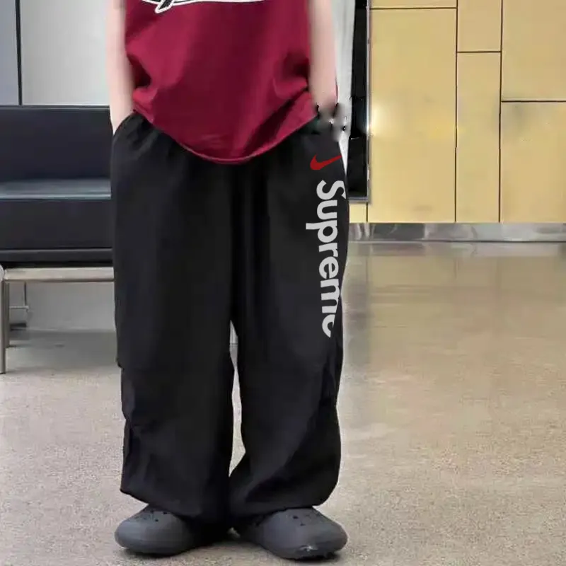 【100-150cm】トレンド感たっぷり 大人気 スタイリッシュ 履きやすい パンツ