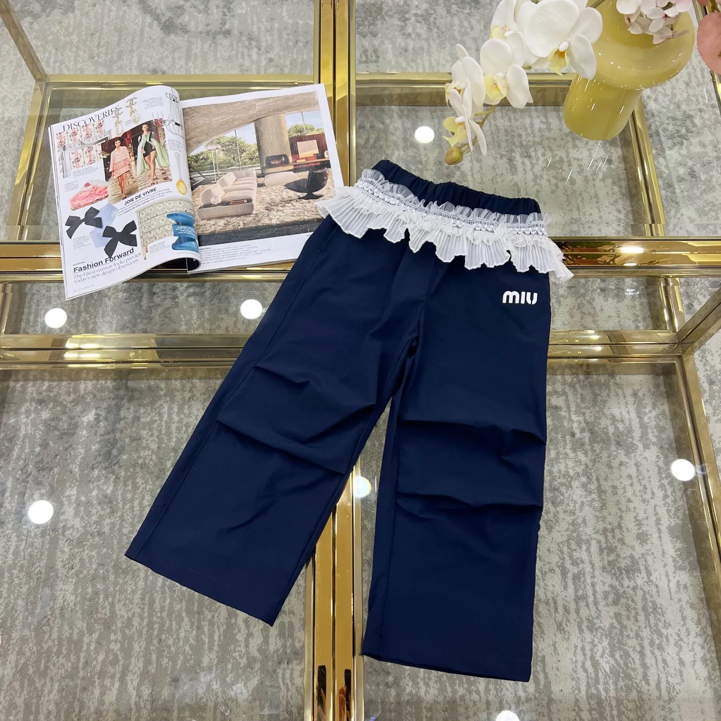 【100-160cm】好感度100％  ガーリッシュ お肌を守る お外遊びにぴったり アウトドアパンツ