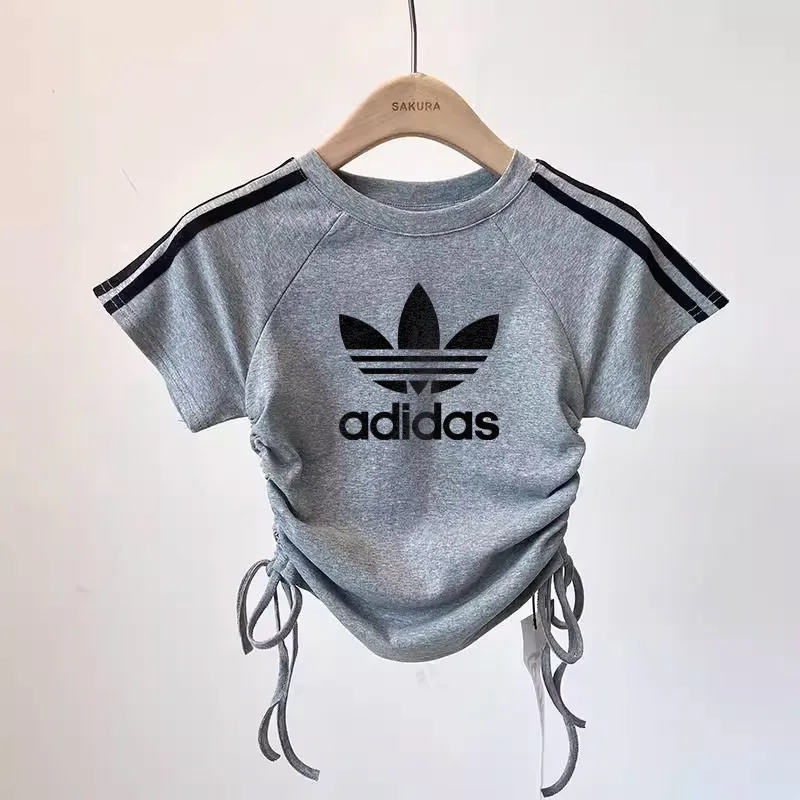 【80-150cm】オシャレ度高め 新作 大注目 カジュアル 合わせやすい 女の子 半袖 Ｔシャツ