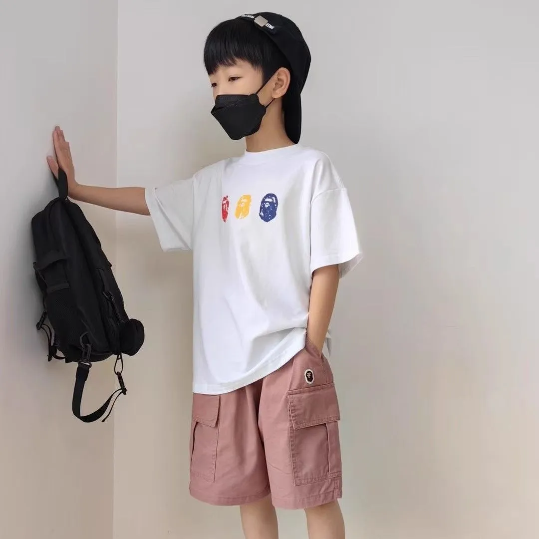 【90-160cm】コンフォート感抜群 爆売れ中 カッコイイ カジュアル  男の子 半袖 Ｔシャツ