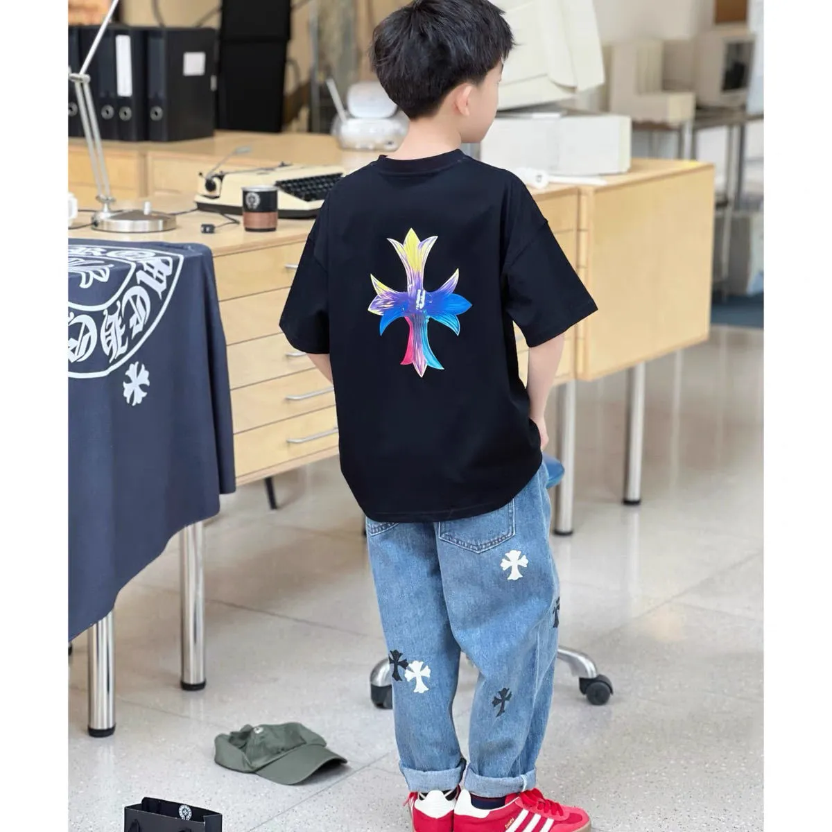 【90-160cm】着回し力抜群 爆売れ中 トレンド カジュアル  快適 男の子 半袖 Ｔシャツ