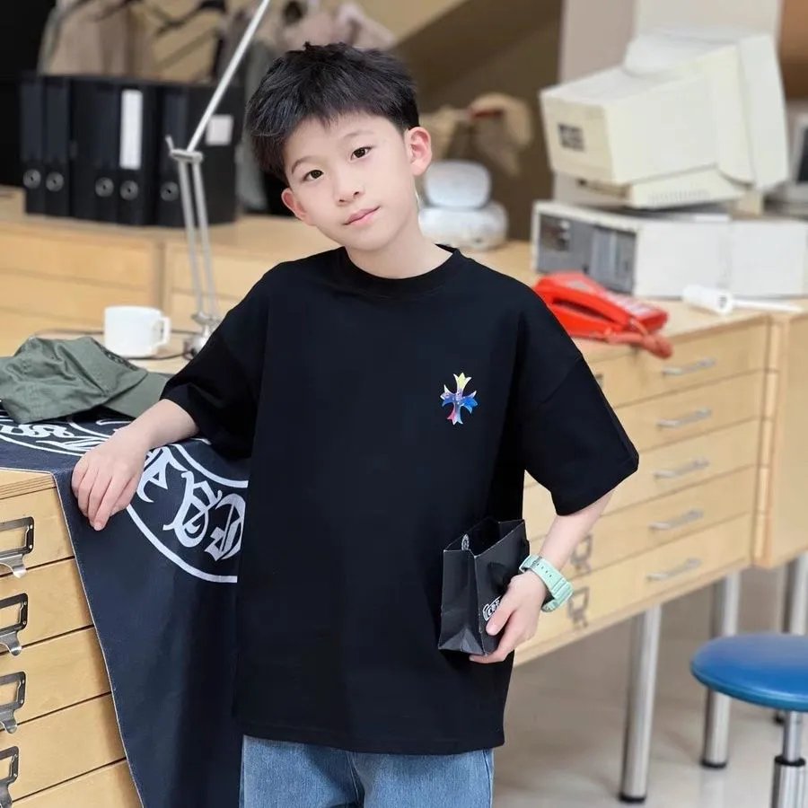 【90-160cm】着回し力抜群 爆売れ中 トレンド カジュアル  快適 男の子 半袖 Ｔシャツ