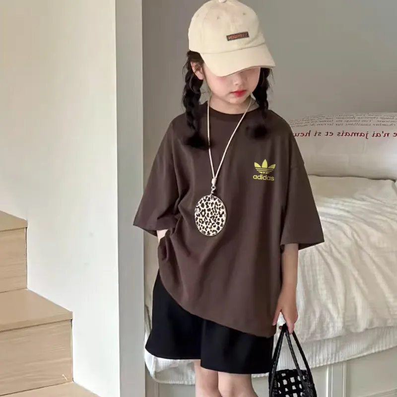 【90-160cm】存在感アップ  注目度UP 肌触り良い カジュアル 快適 女の子 半袖 Ｔシャツ