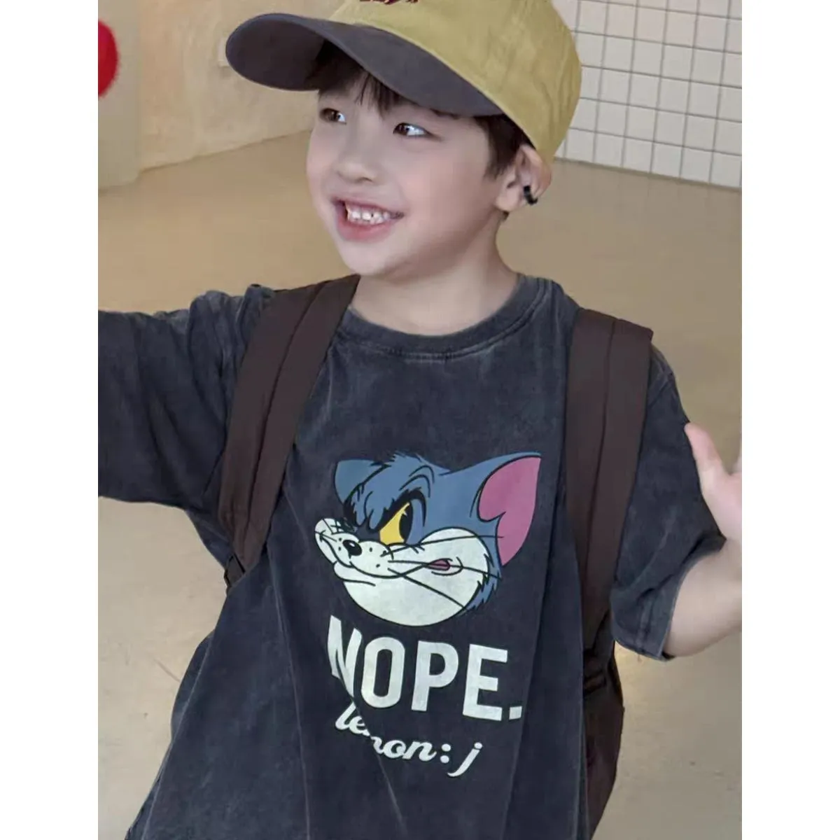 【100-150cm】絶対見逃さないで 売れ筋 クール カジュアル 男の子 半袖 Ｔシャツ