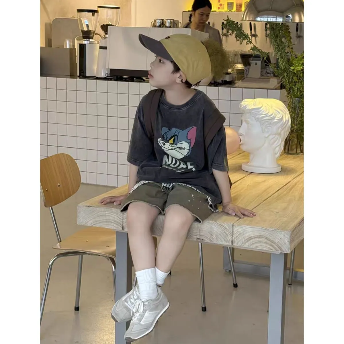 【100-150cm】絶対見逃さないで 売れ筋 クール カジュアル 男の子 半袖 Ｔシャツ