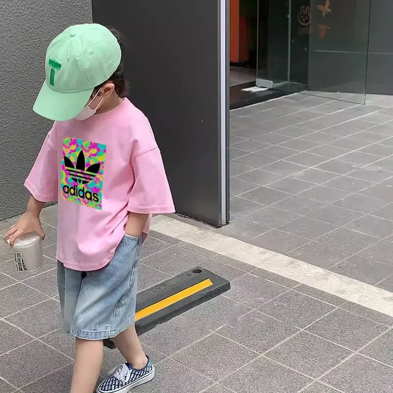 【90-160cm】絶対カッコイイ 人気上昇中 トレンド  ゆったり  品質満点 男の子 半袖 Ｔシャツ