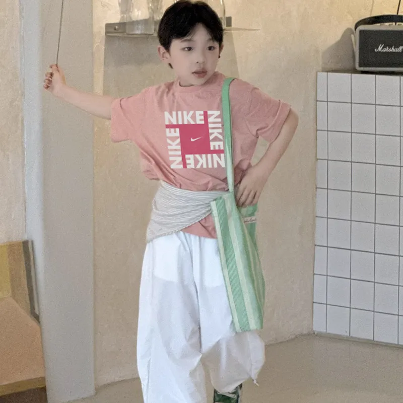 【90-160cm】多色展開 絶対欲しい トレンド  ファッション  カジュアル 男の子 半袖 Ｔシャツ